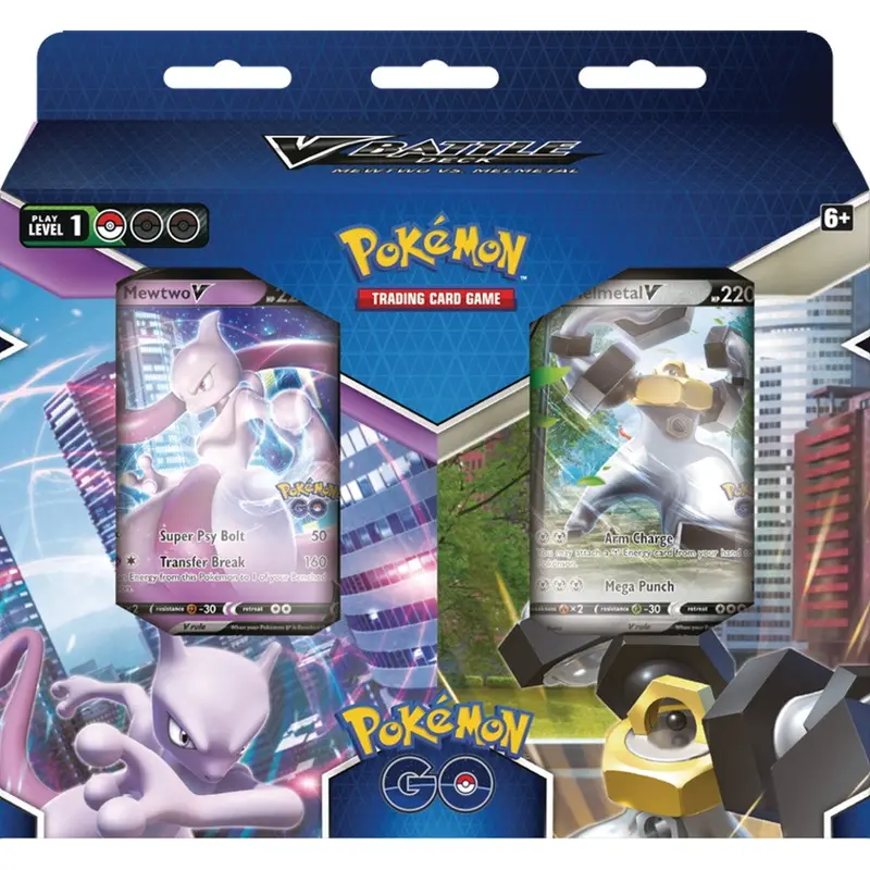Pokemon TCG: Pokemon GO V Battle Deck - Mewtwo Vs Melmetal