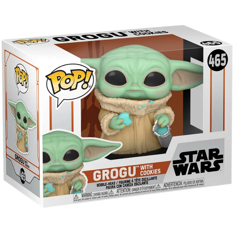 FUNKO POP - STAR WARS - Grogu w/ Cookie 465
