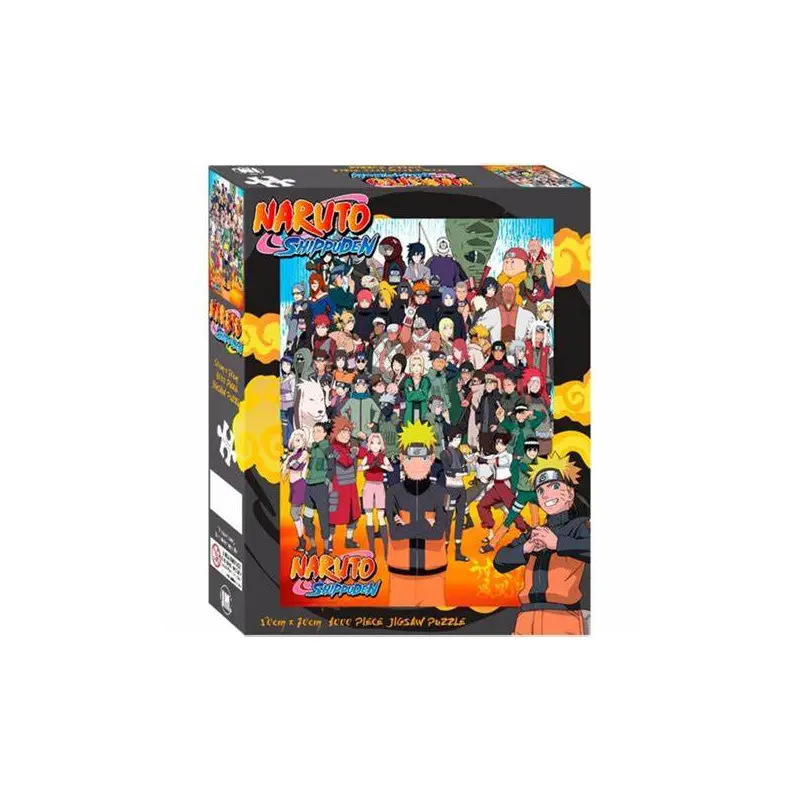 Naruto Shippuden Cast 1000 Piece Puzzle