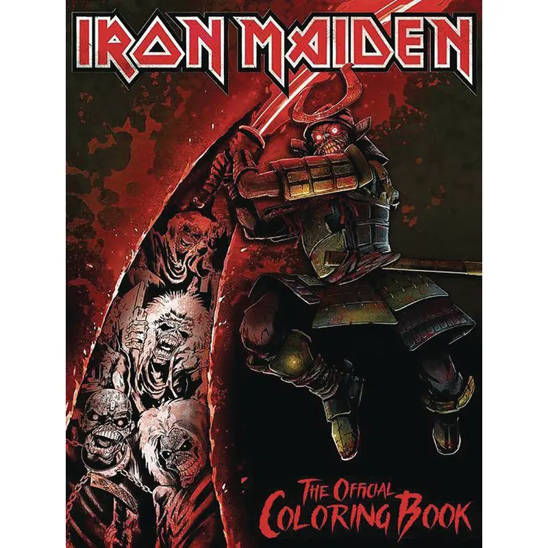 IRON MAIDEN OFF COLORING BOOK