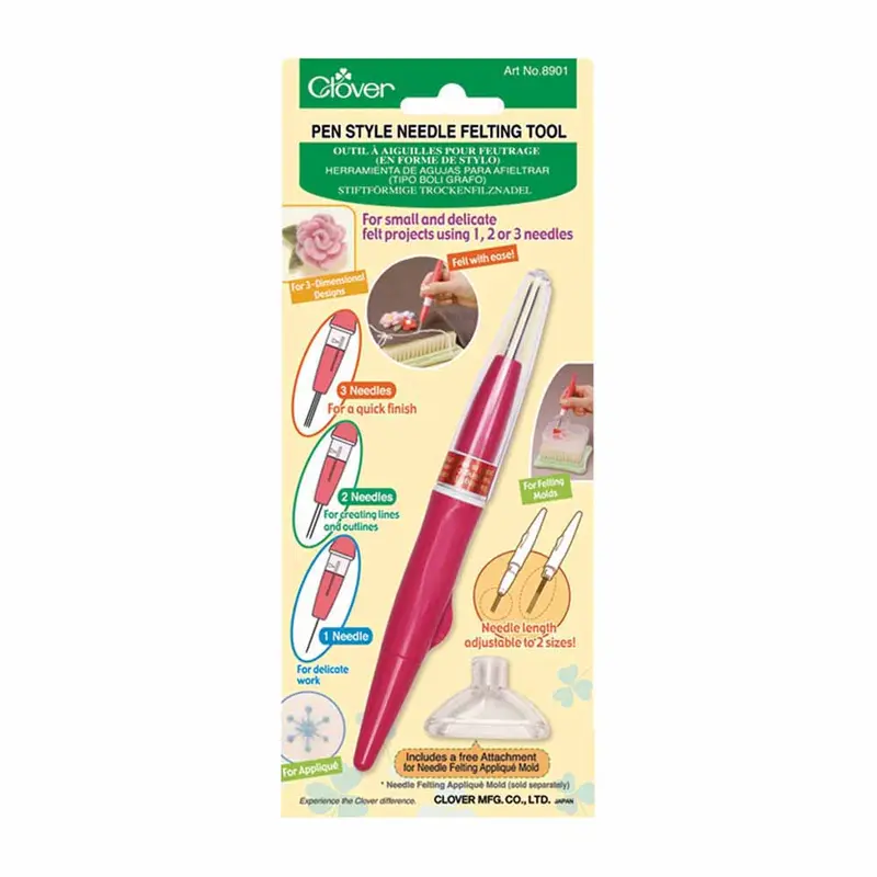 CLOVER 8901 - Pen Style Needle Felting Tool