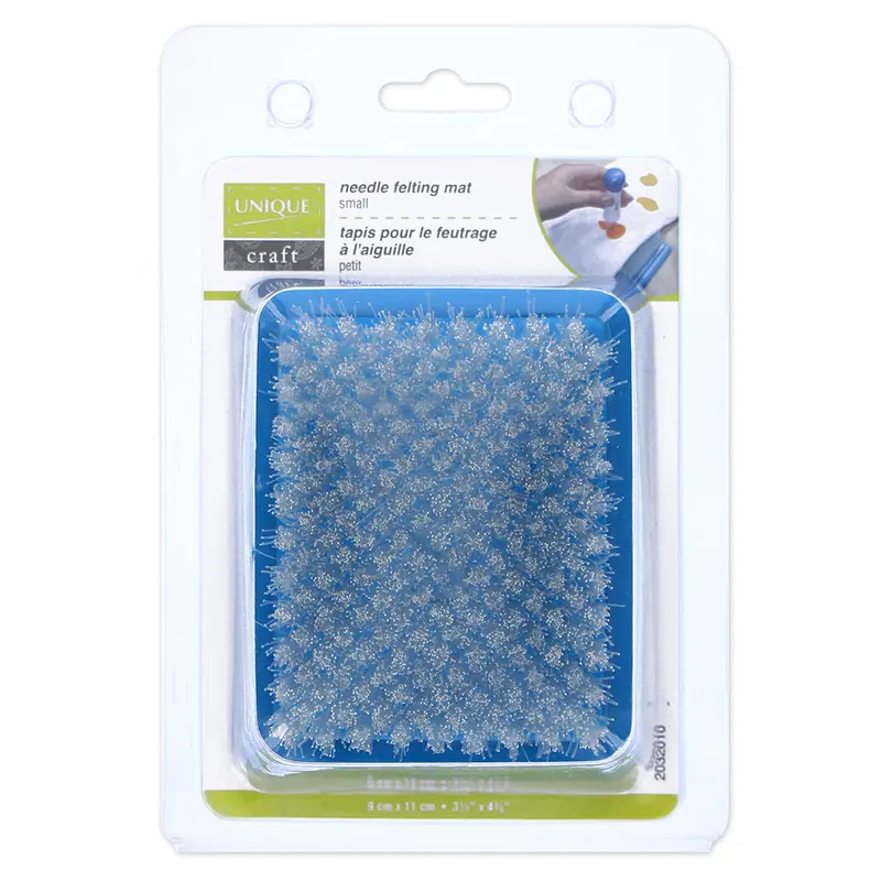 UNIQUE CRAFT Small Needle Felting Mat - 9 x 11 cm (3 1/2 x 4 1/2)