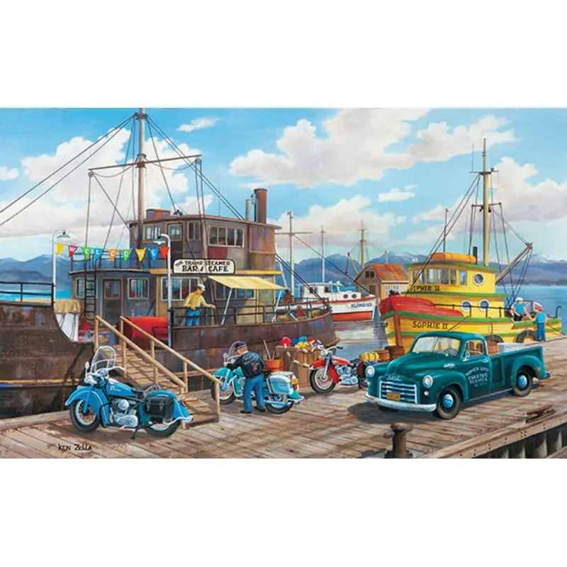 Homer Spit Harbor - 300pc Large Format