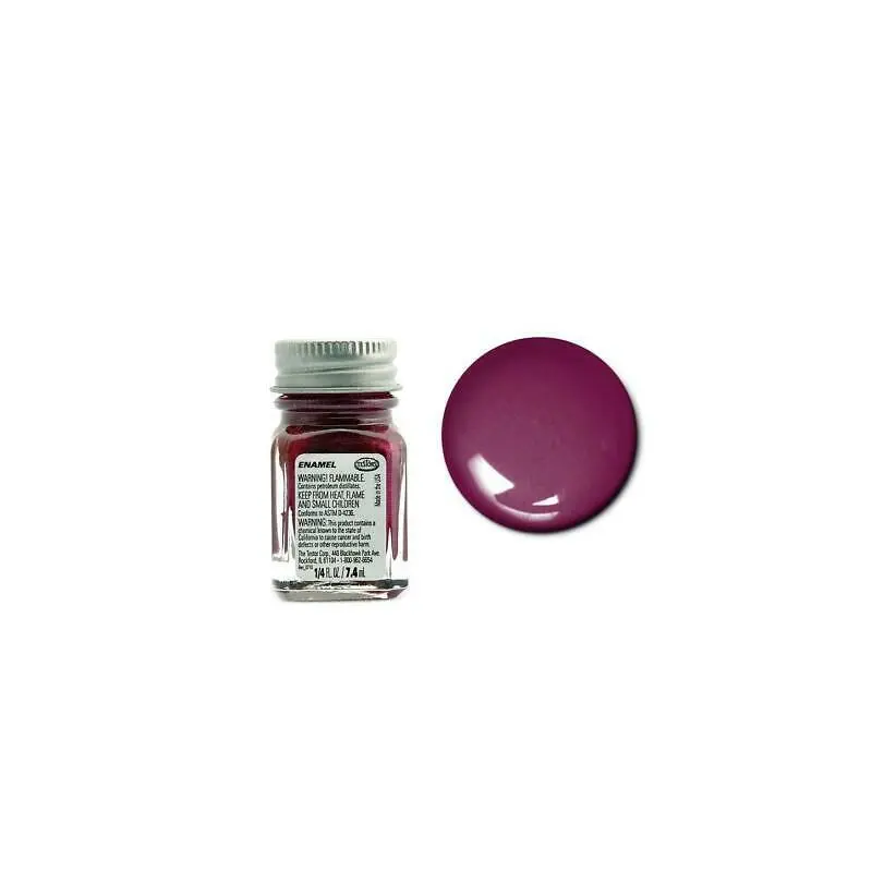 Testors 1531 Enamel Purple Metal Flake 1/4 oz