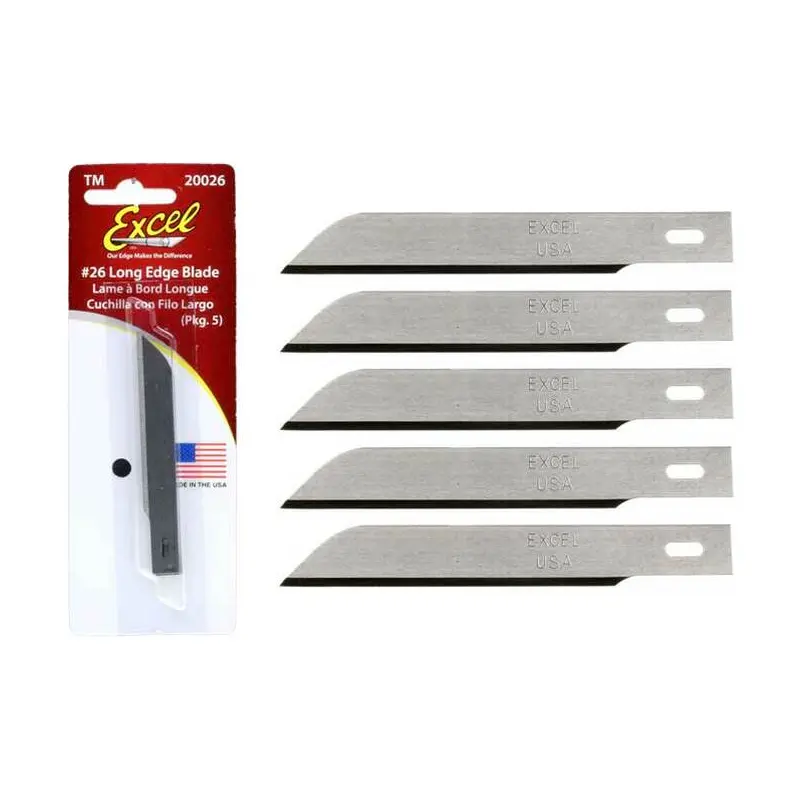 Excel 20026 #26 Long Edge Blades (5)