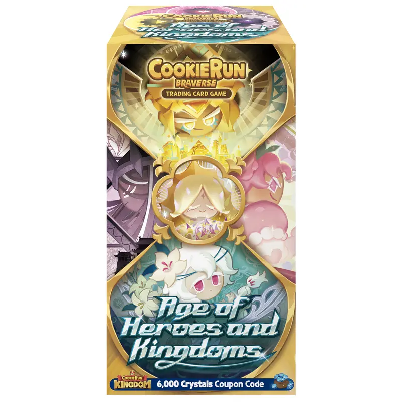COOKIERUN TCG SET 2 AGE OF HEROES AND KINGDOMS BOOSTER PACKS