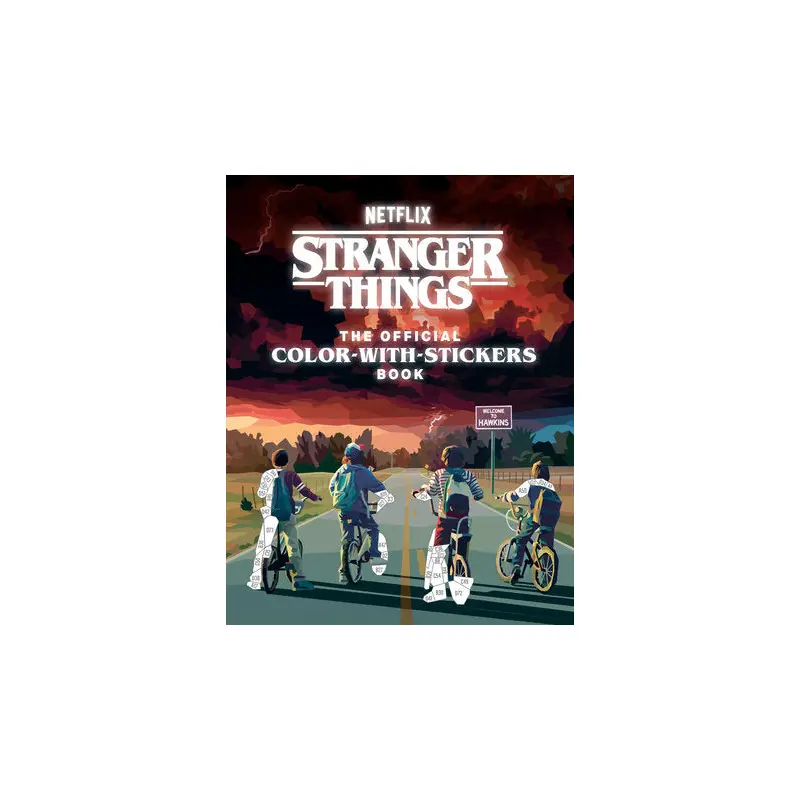Stranger Things: The Official Color-with-Stickers Book