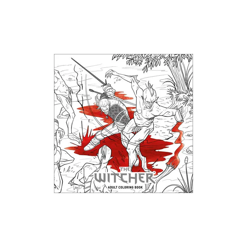 The Witcher Adult Coloring Book