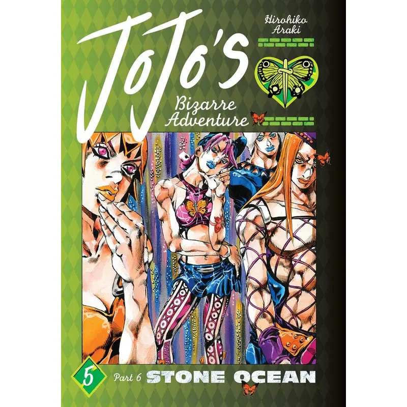 JOJO'S BIZARRE ADVENTURE PART 6 STONE OCEAN VOL 5