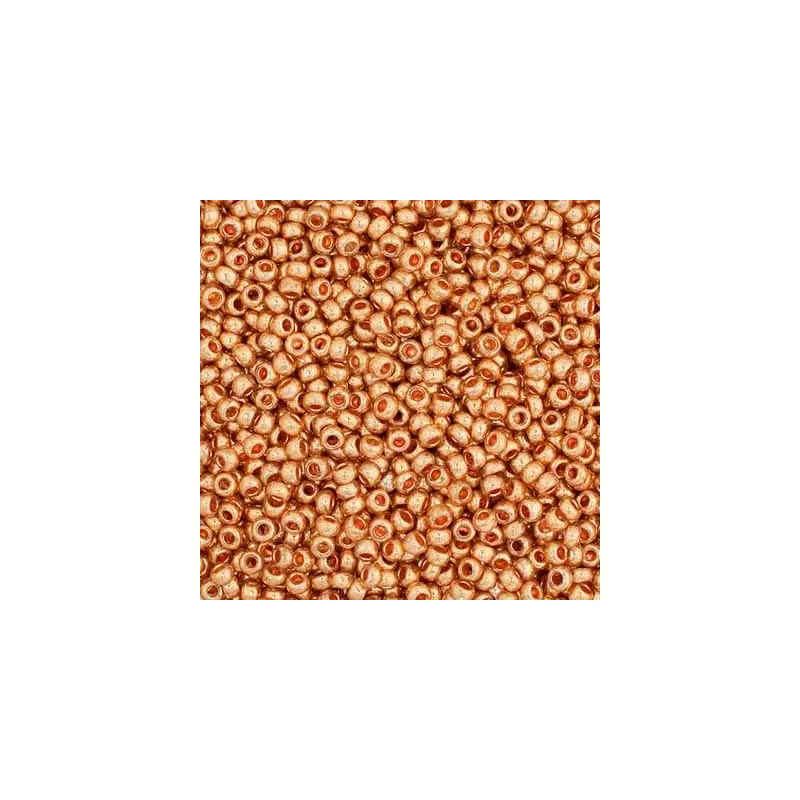 CZECH SEED BEAD APX 22G VIAL 10/0 METALLIC GOLD