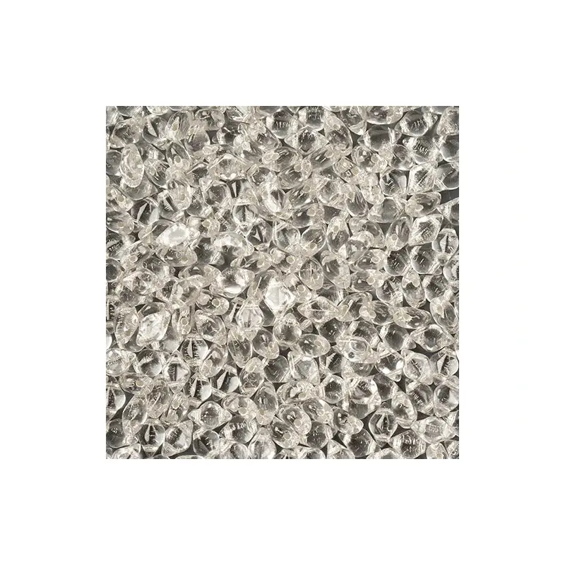 MATUBO CZECH GEMDUO 2-HOLE APX. 13G VIAL CRYSTAL/ SILVER LINED