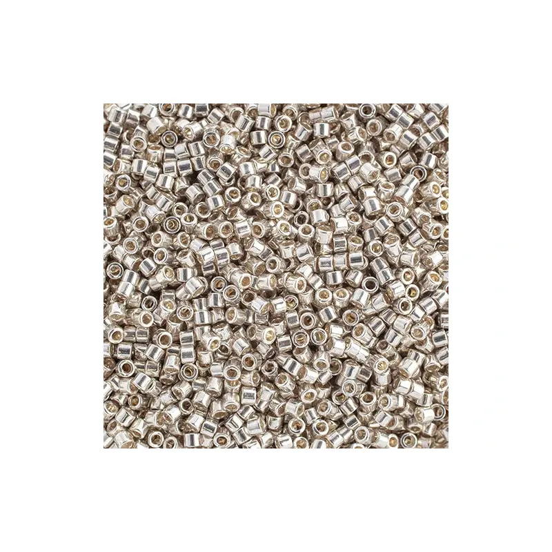 MIYUKI DELICA 10/0 5.2G VIAL SILVER GALVANIZED