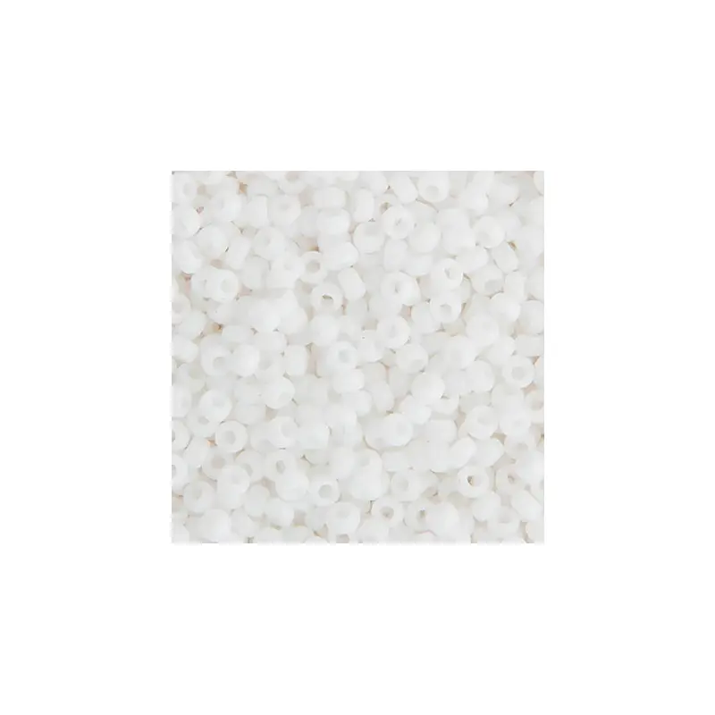 MIYUKI SEED BEAD 15/0 APX.22G CHALK WHITE OPAQUE