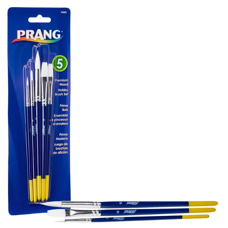Hobby Paint Brush Set (5pc)