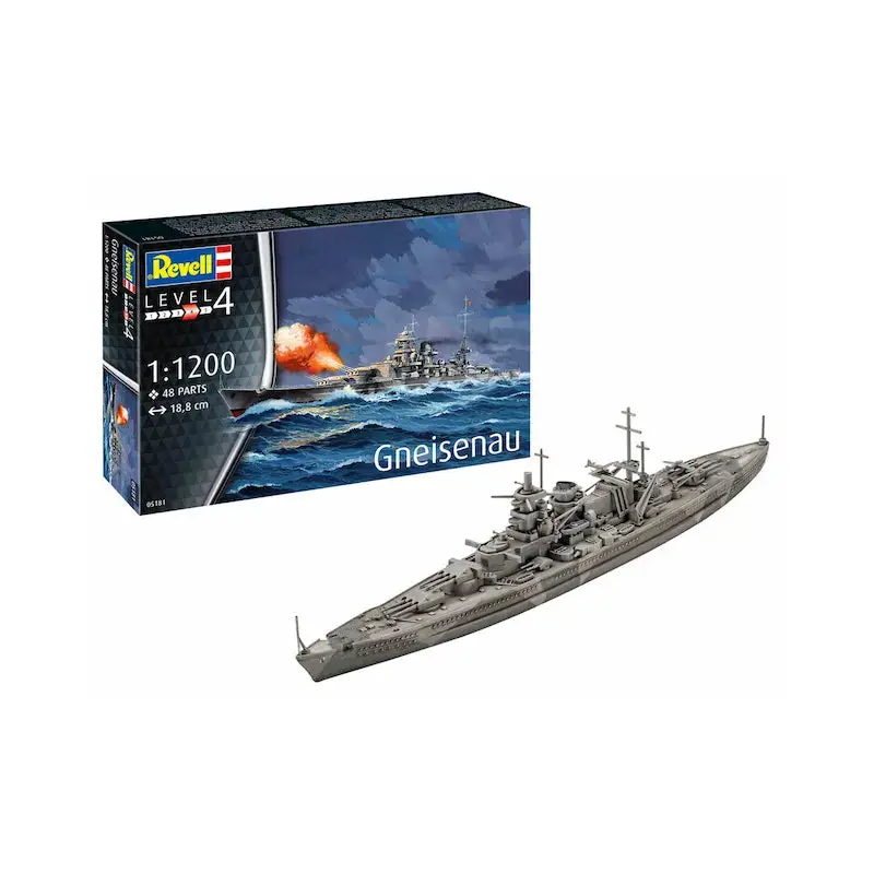1/1200 Battleship Gneisenau