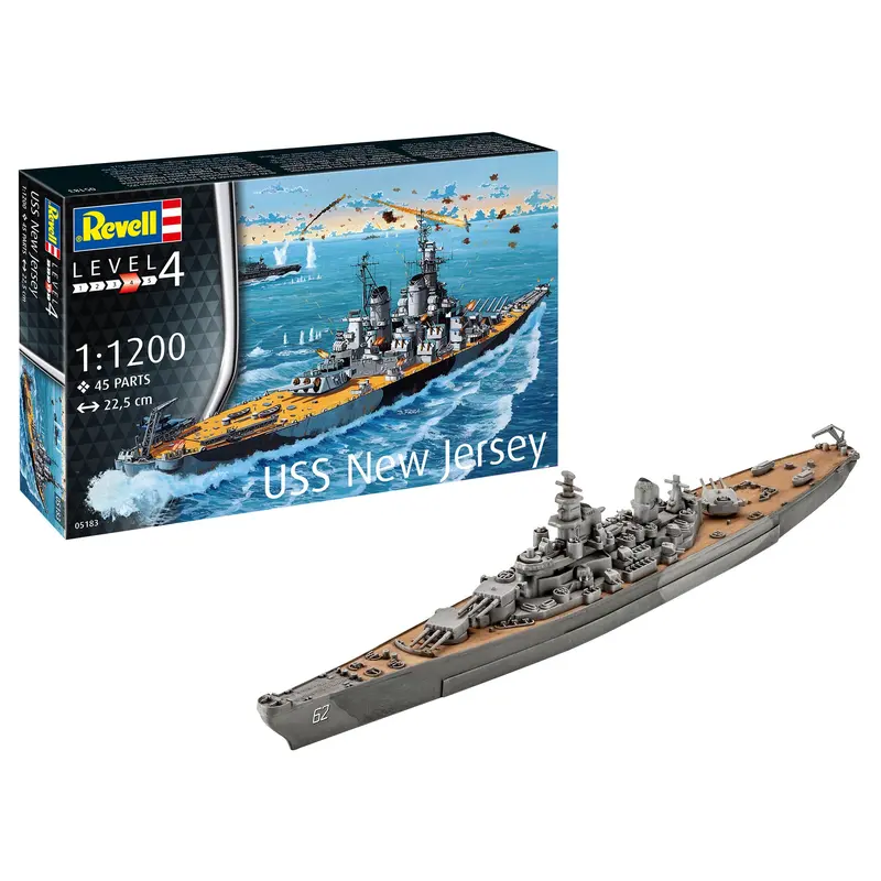 1/1200 Battleship USS New Jersey