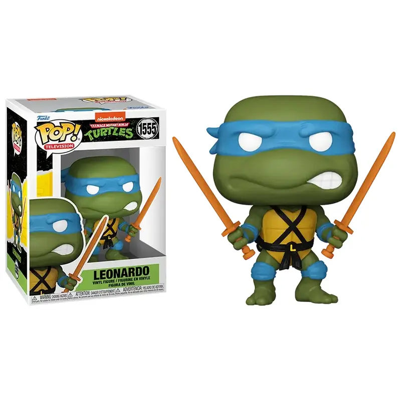 Funko POP TELEVISION TEENAGE MUTANT NINJA TURTLES  LEONARDO 1555