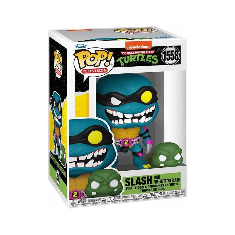 Funko POP TELEVISION TEENAGE MUTANT NINJA TURTLES SLASH 1558