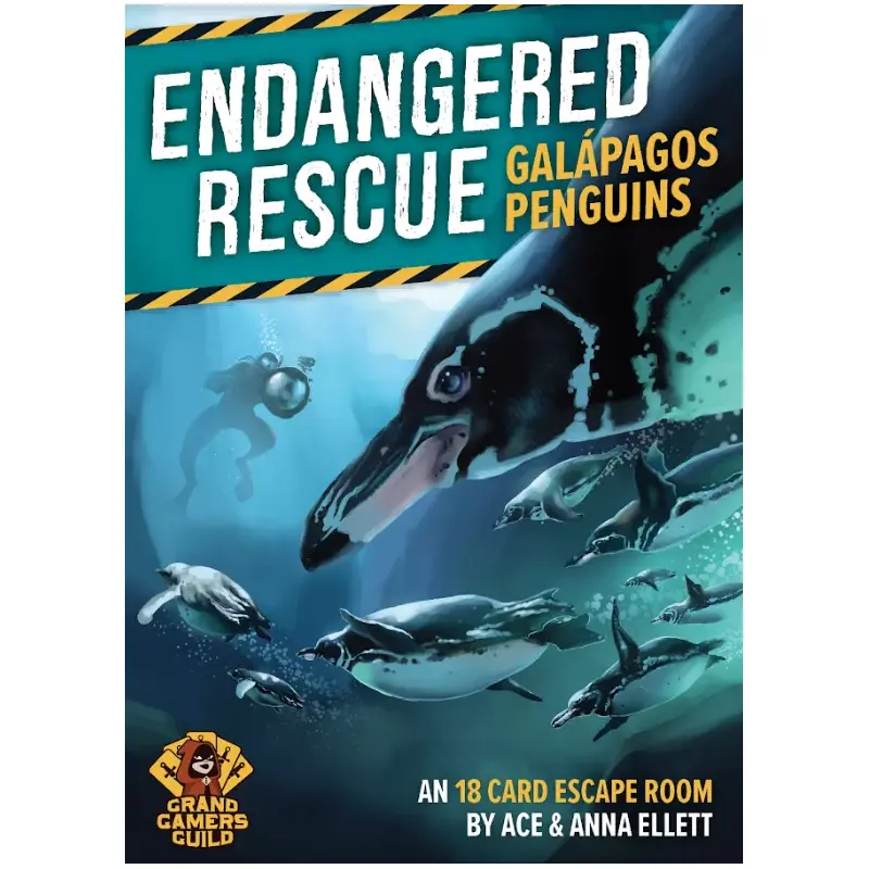 ENDANGERED RESCUE #1 GALAPAGOS PENGUINS