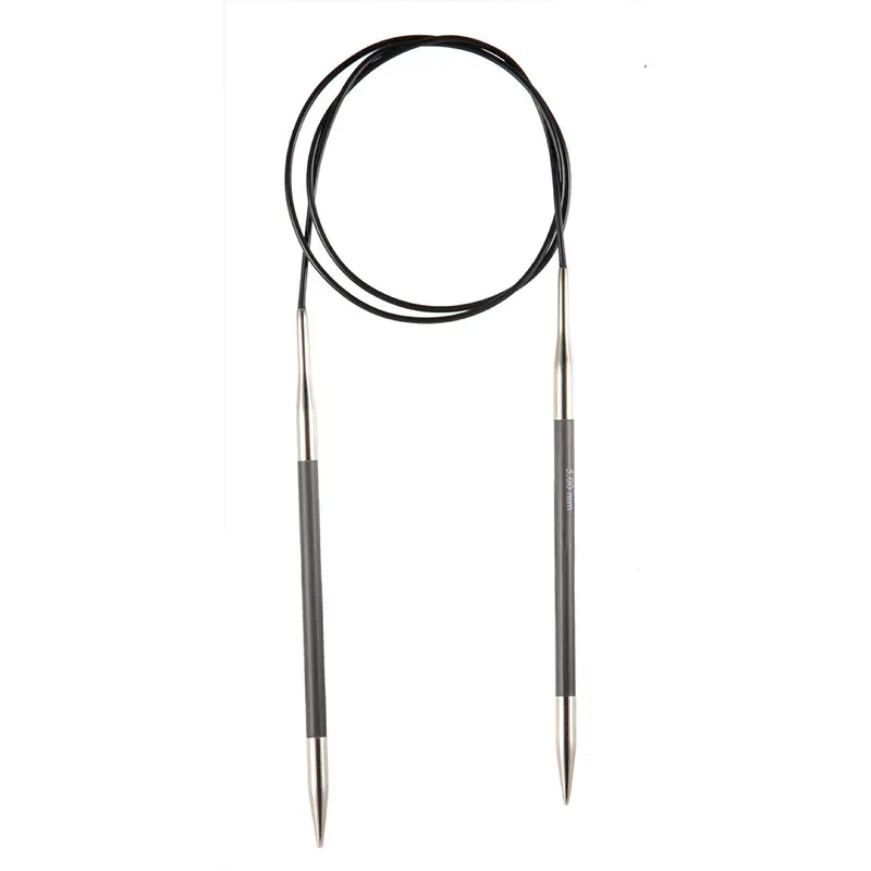KNITTER'S PRIDE Karbonz 40cm (16) Fixed Circular Knitting Needle - 5.5mm (US 9)