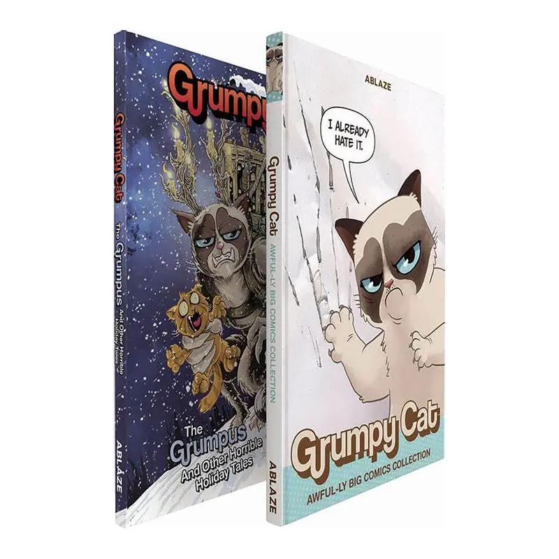 Ablaze Grumpy Cat Comics Collected Set