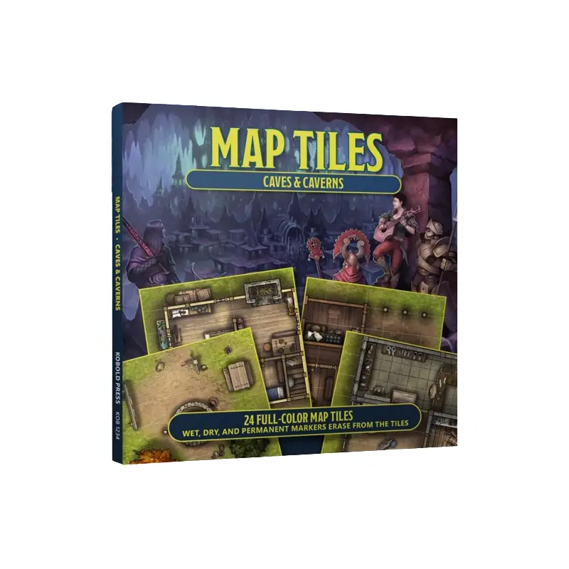 MAP TILES: CAVES AND CAVERNS