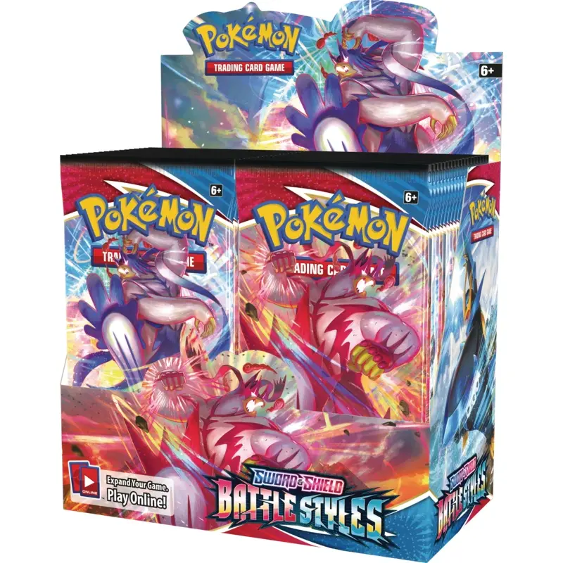 Pokemon Battle Styles Boosters