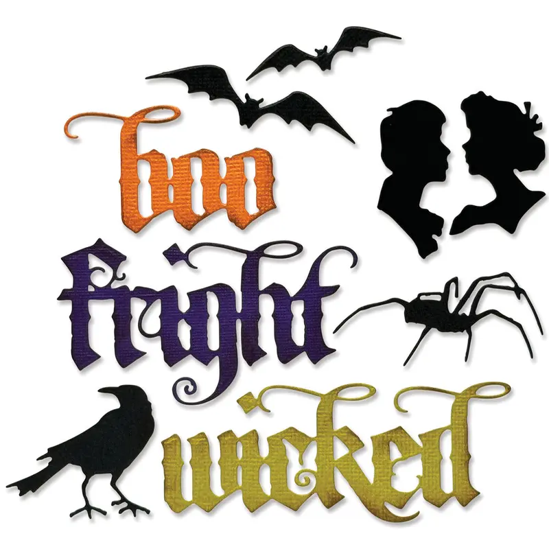 Thinlits Die Set, Vault Gothic Portraits (9pk)