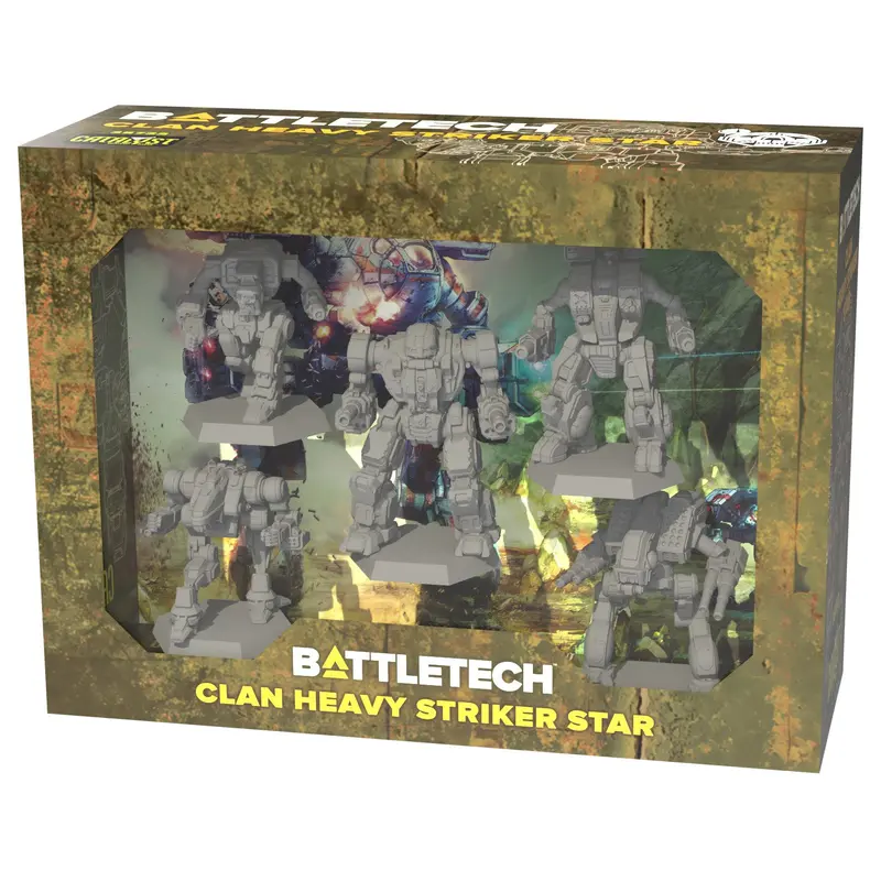 BATTLETECH CLAN HEAVY STRIKER STAR