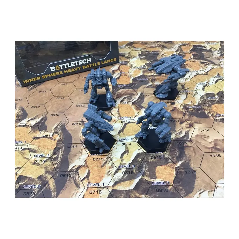 BATTLETECH INNER SPHERE HEAVY BATTLE LANCE
