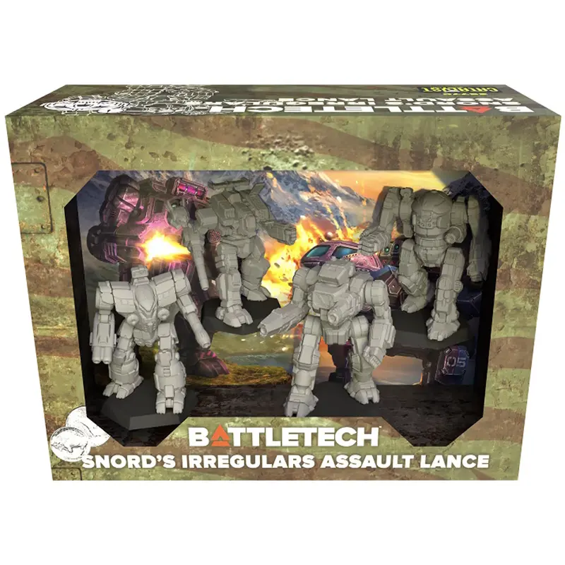 BATTLETECH SNORDS IRREGULARS ASSAULT LANCE