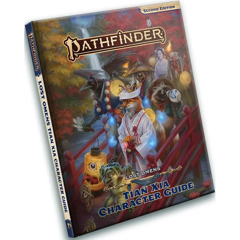 PATHFINDER 2E LOST OMENS TIAN XIA CHARACTER GUIDE HC