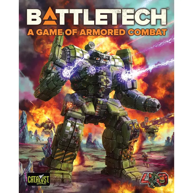 BATTLETECH A GAME OF ARMORED COMBAT 40TH ANNIVERSARY