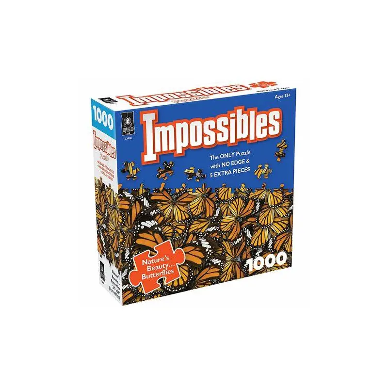 Impossibles Puzzles - Nature's Beauty Butterflies