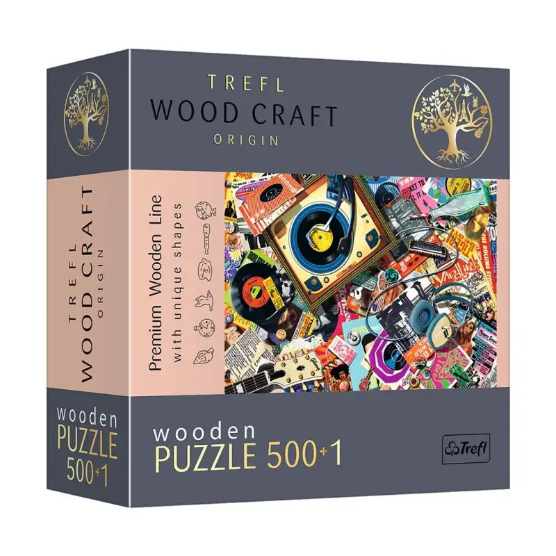 Puzzle: Woodcraft: In the World of Music 500+1 Piece