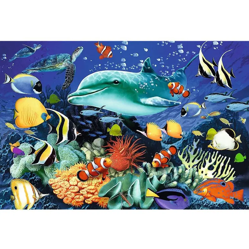 Sea Life Wooden Puzzle 500pc