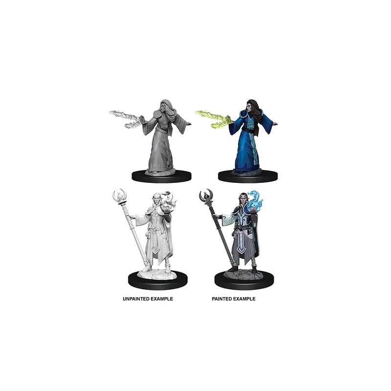 DND UNPAINTED MINIS WV9 MALE ELF WIZARD