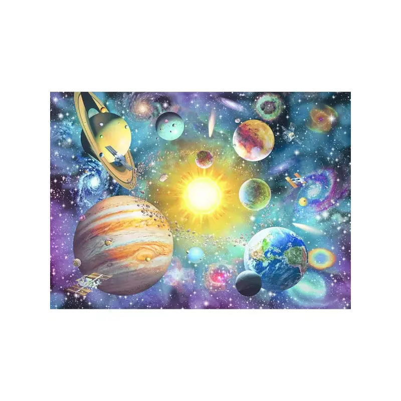 Wooden Puzzle - Journey Through the Solar System 1000pc