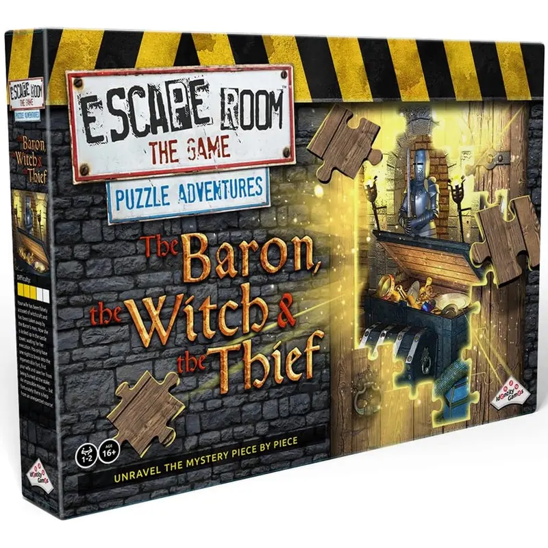 ESCAPE ROOM PUZZLE THE BARON, THE WITCH & THE THIEF