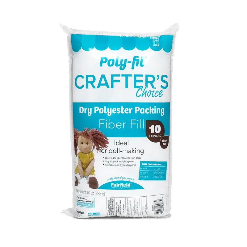 FAIRFIELD Crafters Choice Dry Packing Fiber Fill - 283g (10 oz) bag