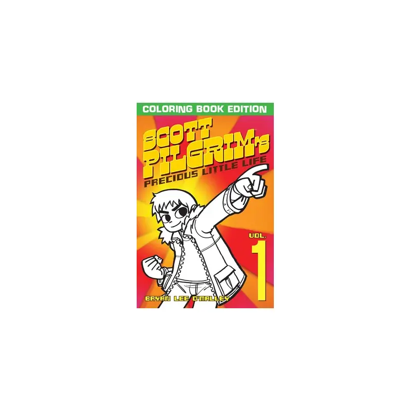 Scott Pilgrim's Precious Little Life Coloring Book