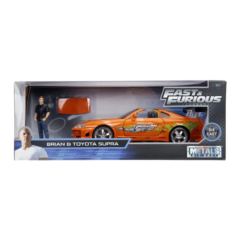 1995 Toyota Supra with Brian O'Conner Figure