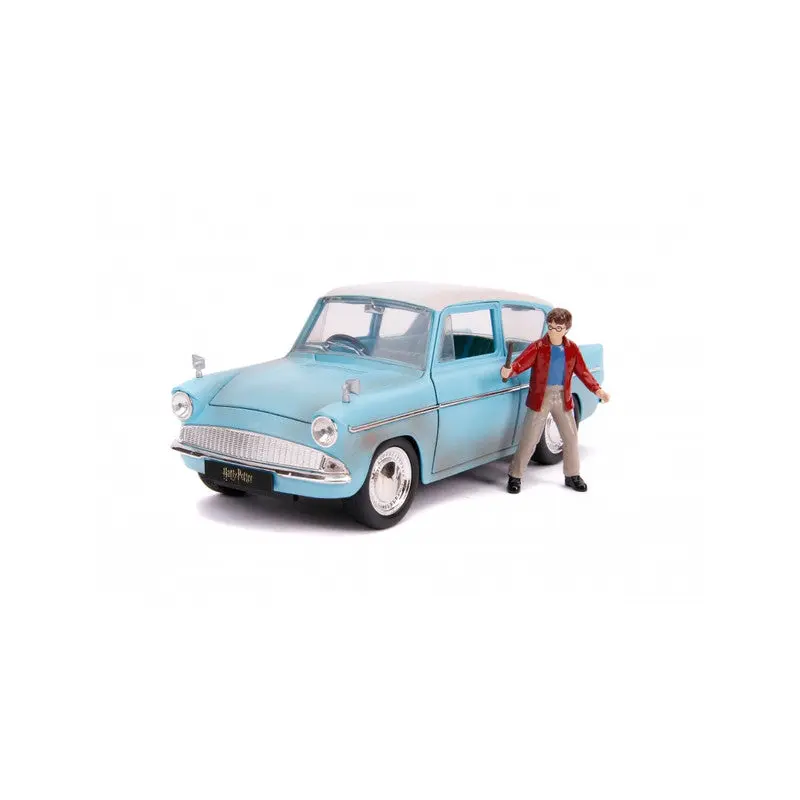 Jada Ford Anglia with Harry Potter Figure 19590 1/24
