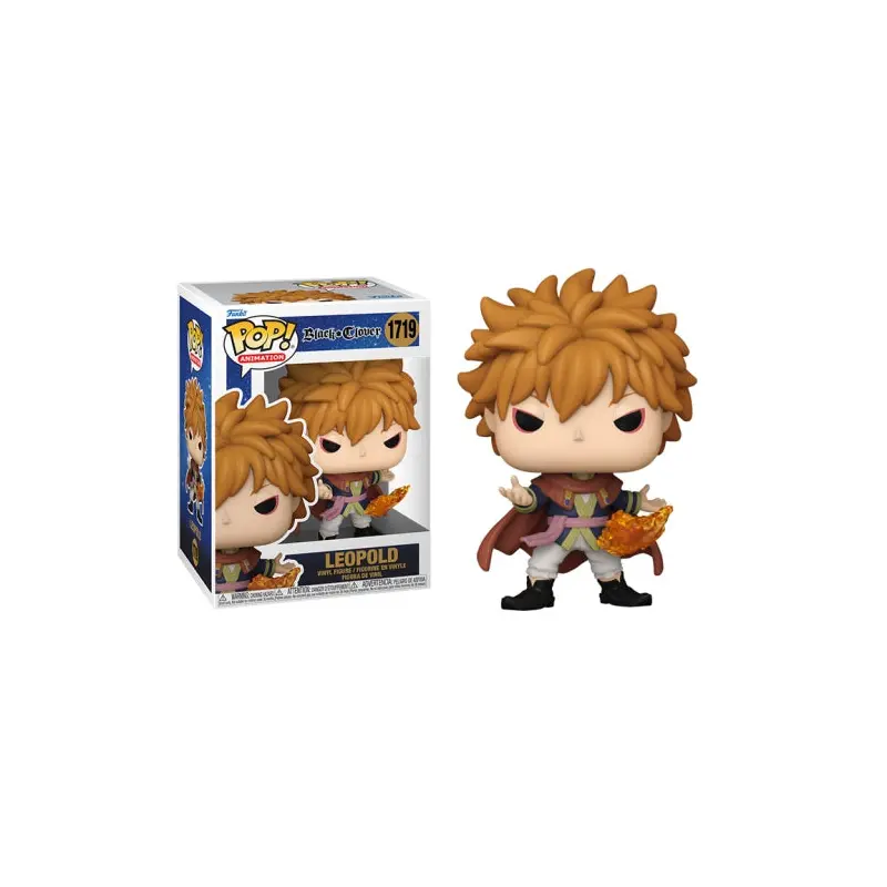 Funko POP Animation Black Clover Vinyl Figure Leopold #1719