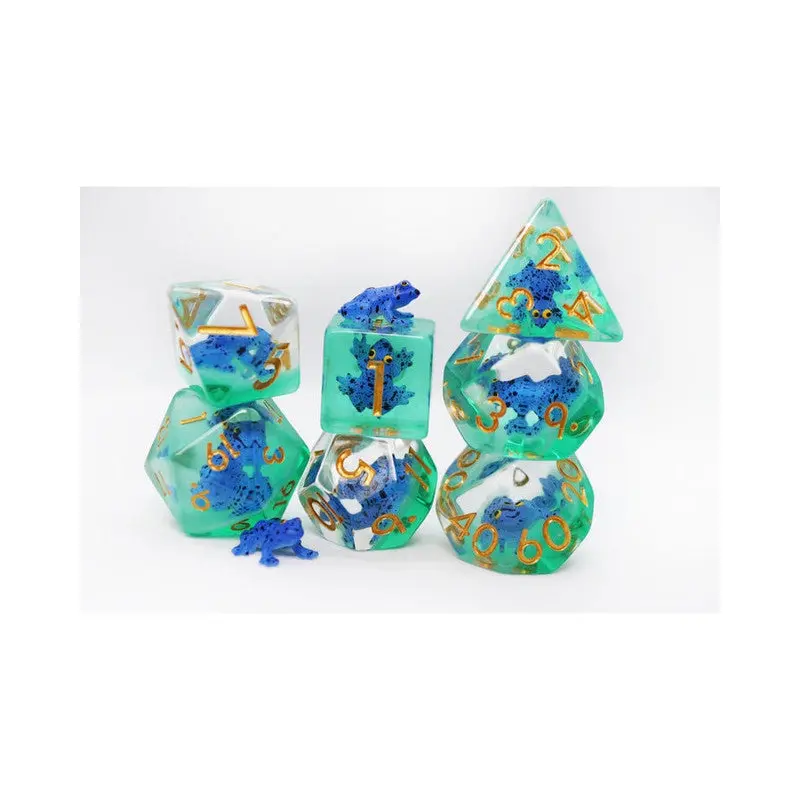 Scry Pool RPG Dice Set (Copy)Dark Blue Frog RPG Dice Set