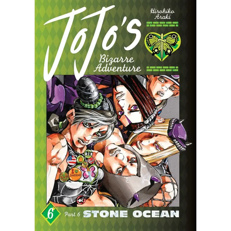JOJO'S BIZARRE ADVENTURE PART 6 STONE OCEAN VOL 6 HC