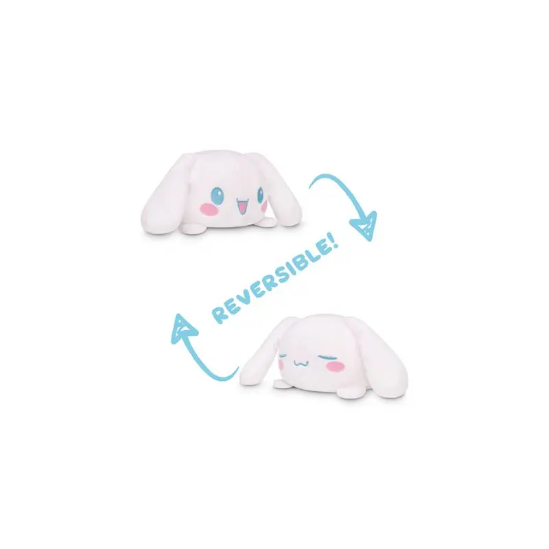 Reversible: Sanrio Cinnamoroll Plushie (Happy + Happy / White)
