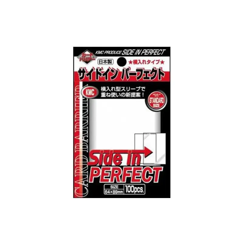 KMC PERFECT FIT SIDE-IN CLEAR SLEEVES 100CT