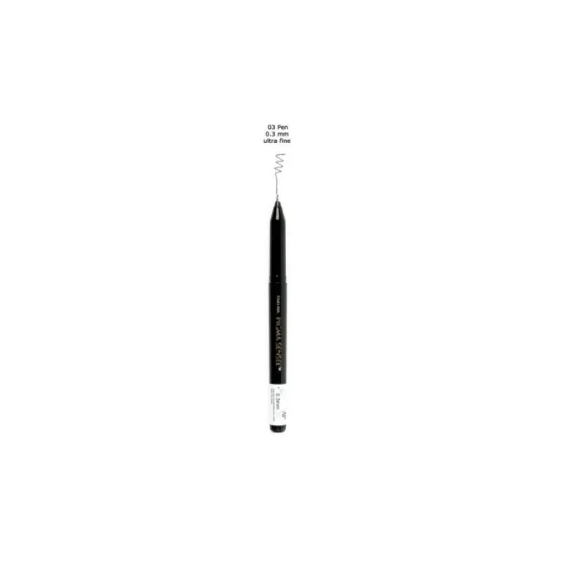Pigma Sensei Pen, 03 (0.30mm) Ultra Fine Tip - Black