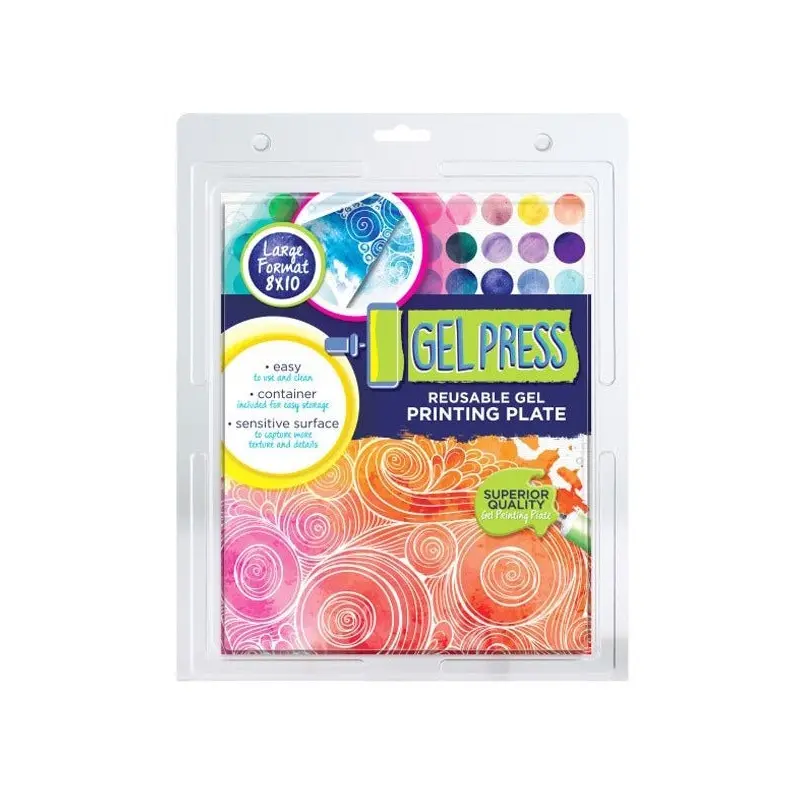 Gel Press Gel Printing Plate, 8x10"